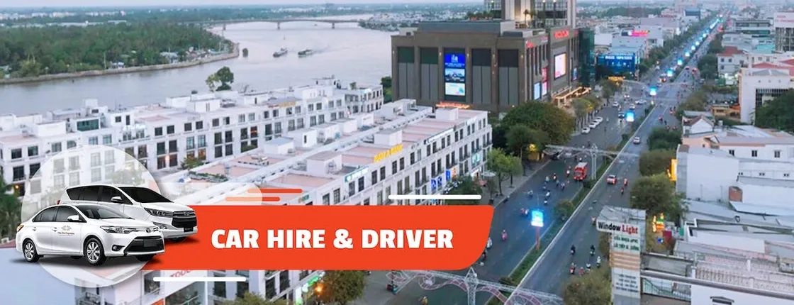 Full-day car hire with driver from Ho Chi Minh City to Can Tho
