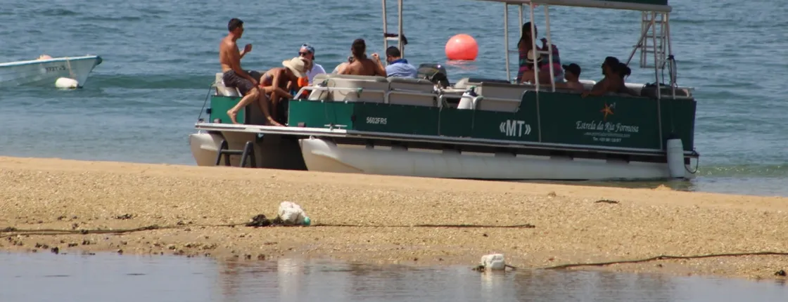 Ria Formosa Natural Park with 2 islands boat tour