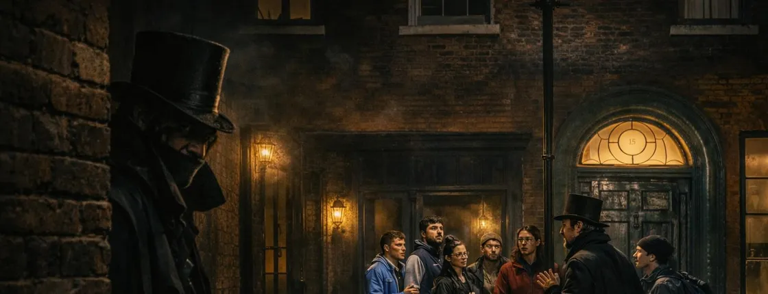Jack the Ripper guided tour of London in Japanese
