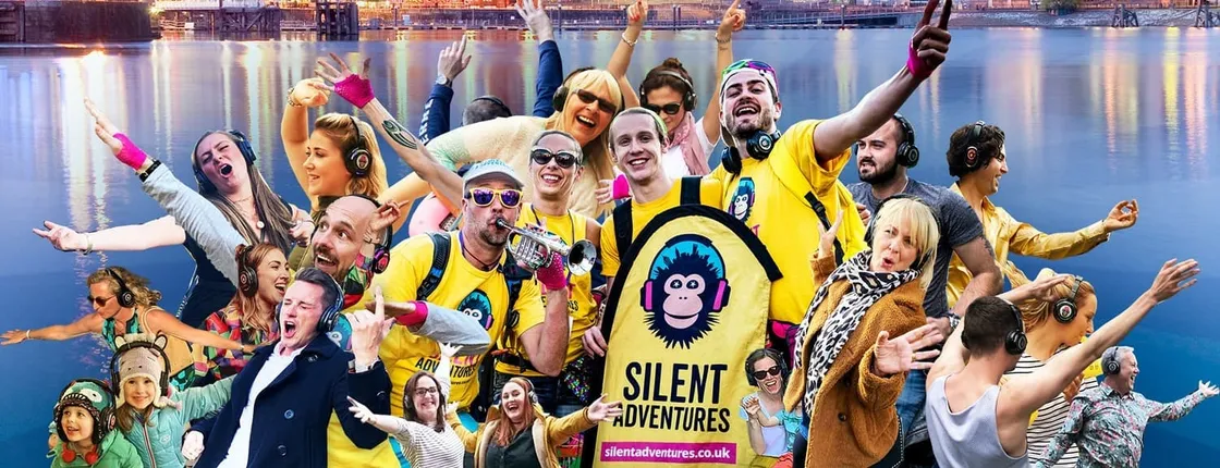 Silent disco adventure in Cardiff