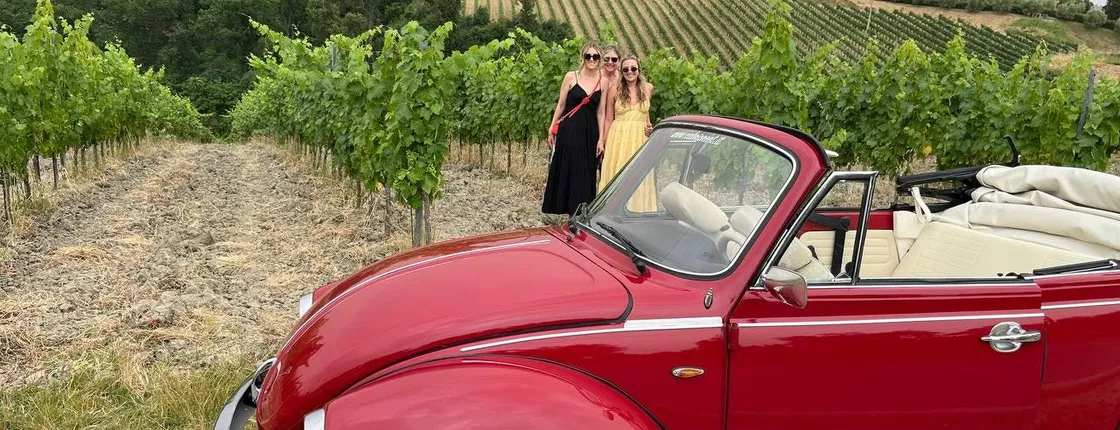 Private vintage car tour in Chianti