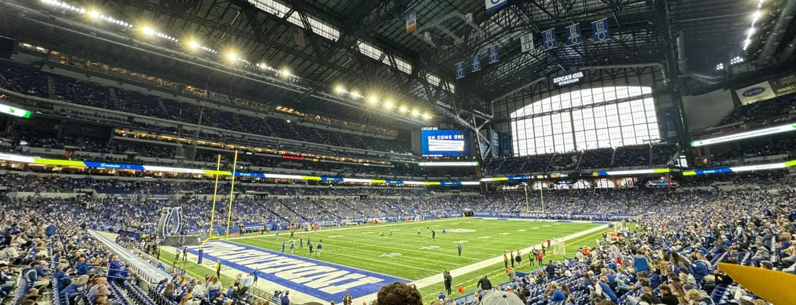 Indianapolis Colts Football Game at Lucas Oil Stadium