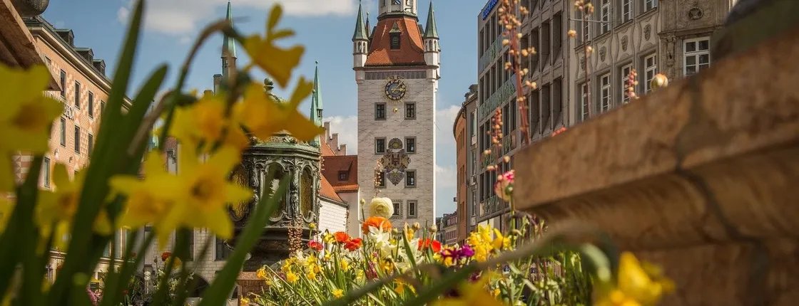 Self-guided audio tour through Munich's old town