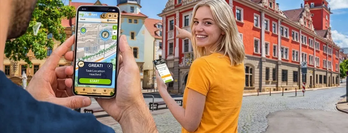 Self-guided digital scavenger hunt in Gotha