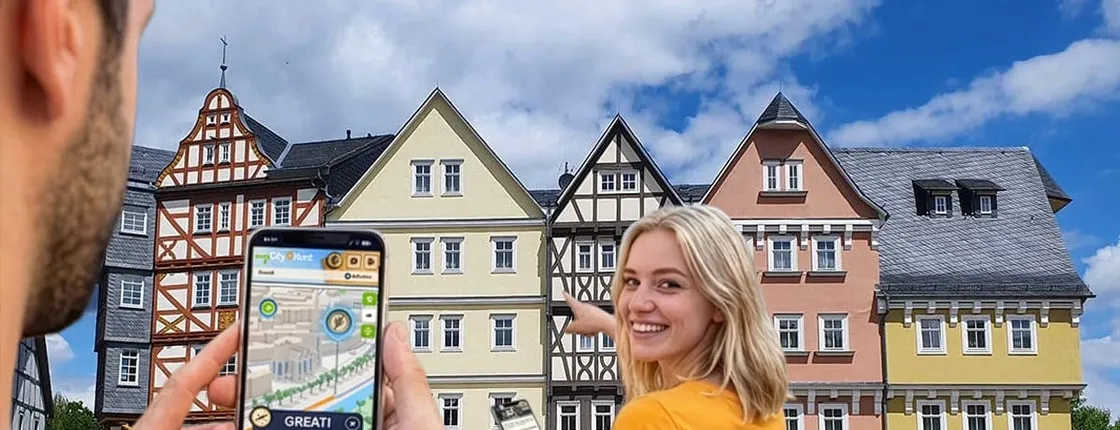 Self-guided digital scavenger hunt in Gießen