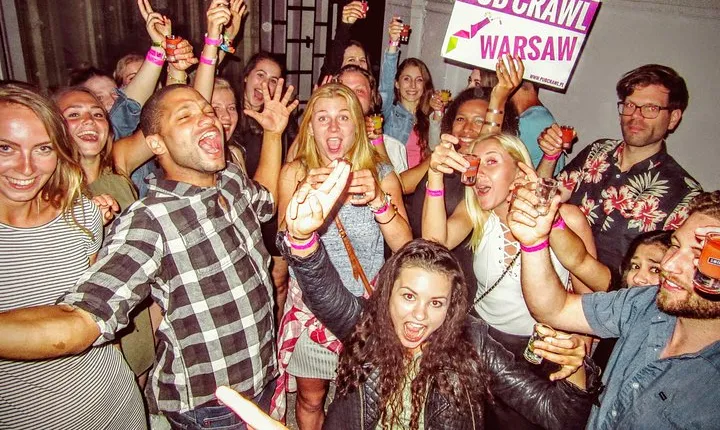 #1 Pub Crawl Warsaw with Optional Premium 1 Hour Open Bar