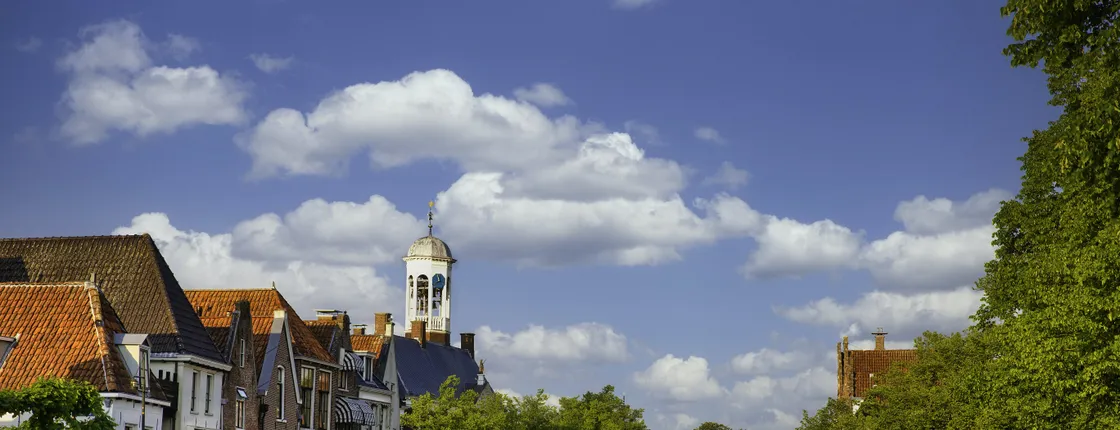 Self guided tour with interactive city game of Dokkum