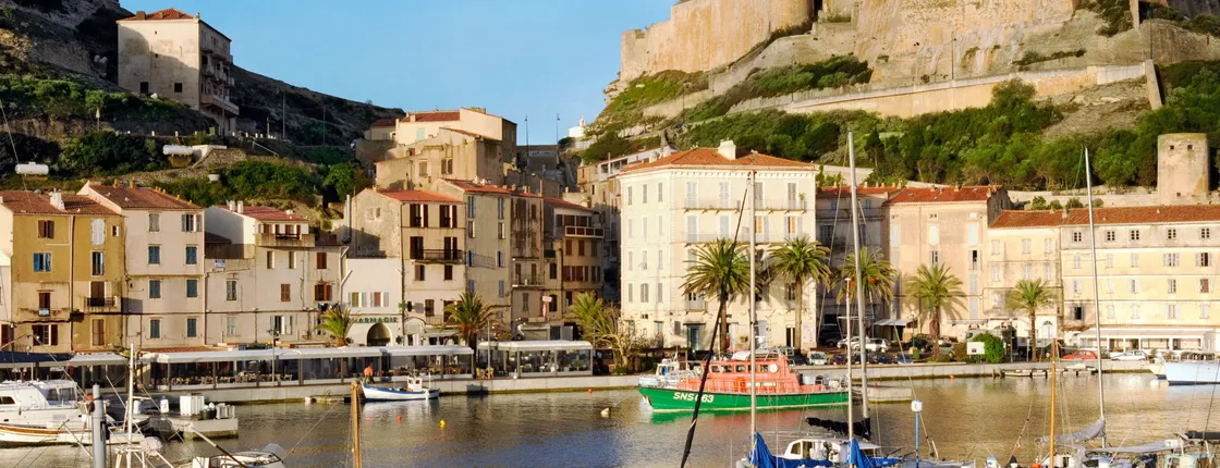 Corsica day trip with guided walking tour and ferry