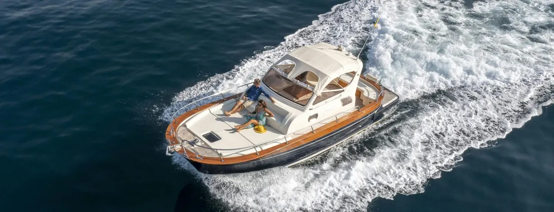 Private Capri and Amalfi Coast boat tour from Sorrento for 8 guests