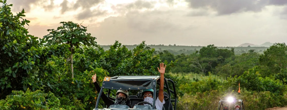 Punta Cana evening buggy tour with Dominican dinner
