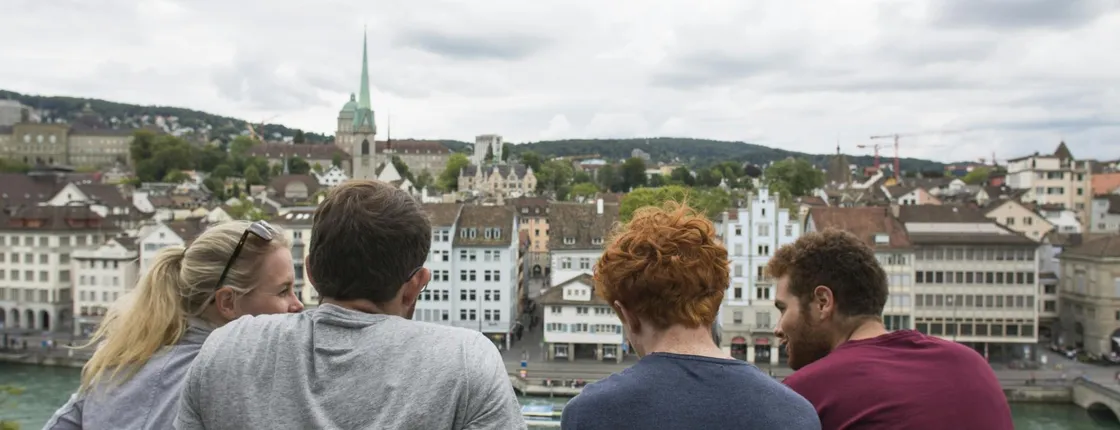 Zürich old town private walking tour with a local guide