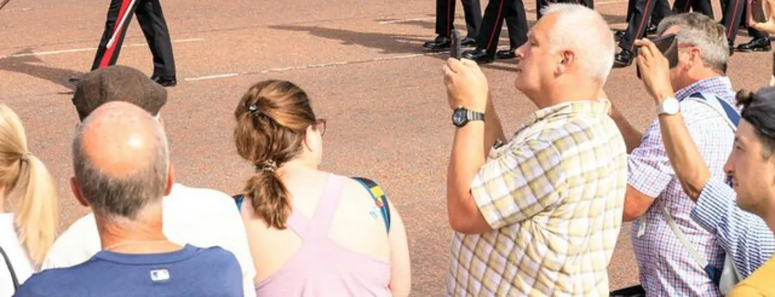 British Royalty walking tour including the Changing of the Guard