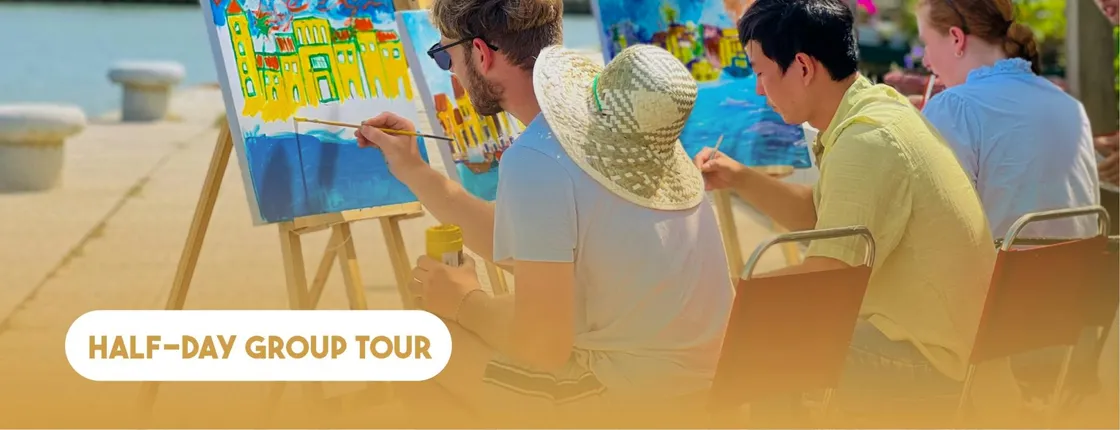 Hoi An city tour and heritages painting class with local artist