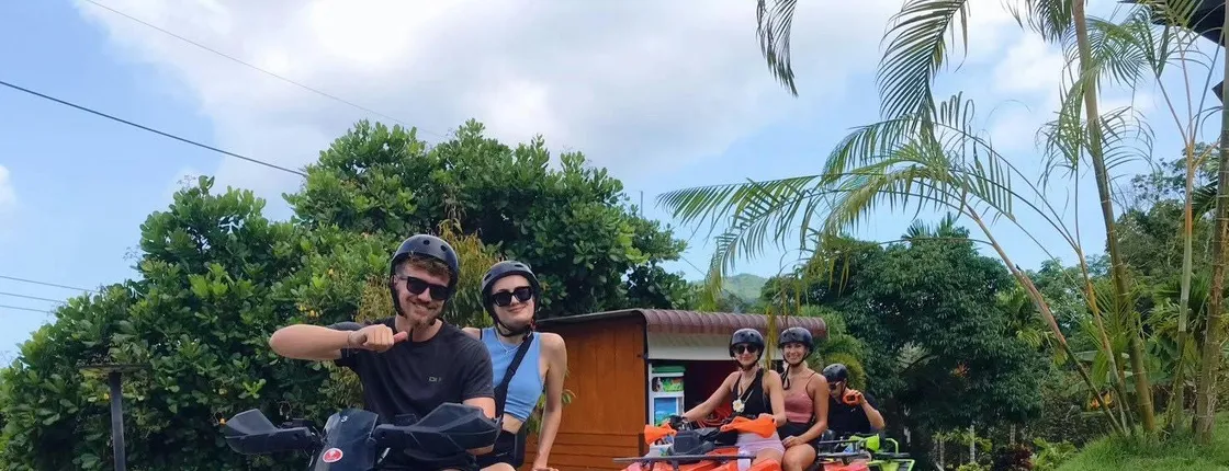 ATV adventure ride in Koh Samui's tropical jungle