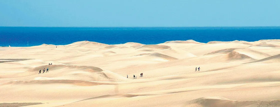 Maspalomas sand, sea and sunshine