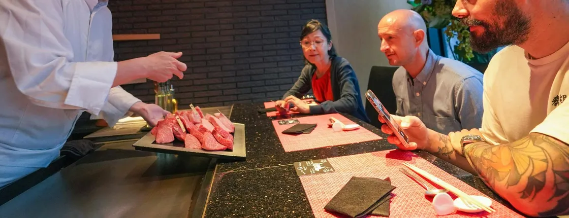 Ginza Wagyu and Sake Tour in Tokyo