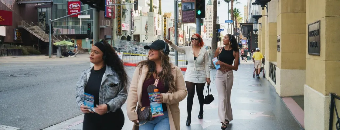 Self-guided Hollywood Walk of Fame walking tour