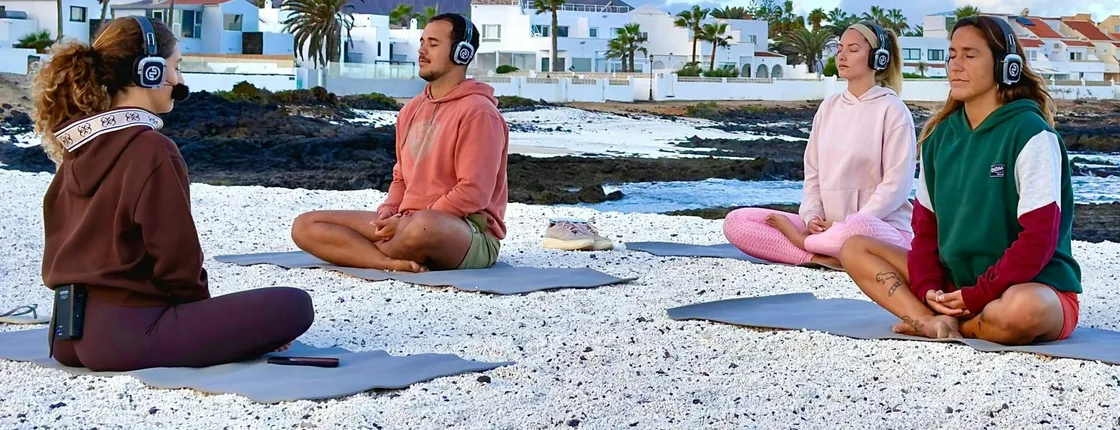 Private sunrise yoga experience in Corralejo