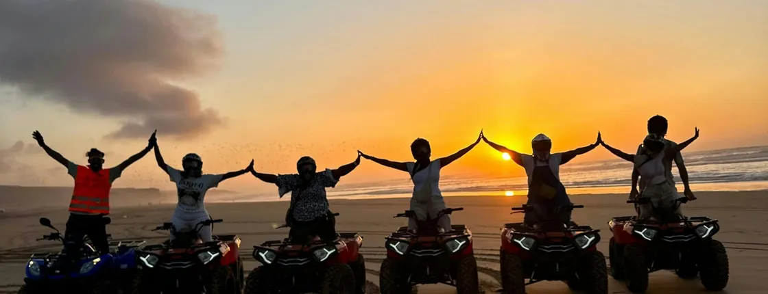 Quad & Sandboarding Experience with Sunset BBQ