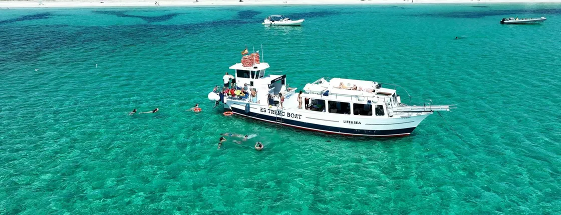 4-hour Es Trenc Boat Day trip in Mallorca