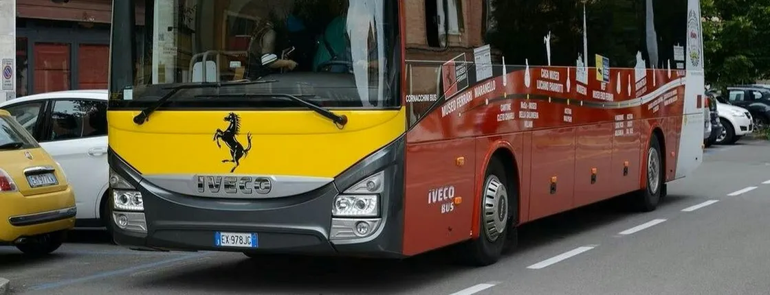 Round-trip transfer from Modena to the Ferrari Museum in Maranello