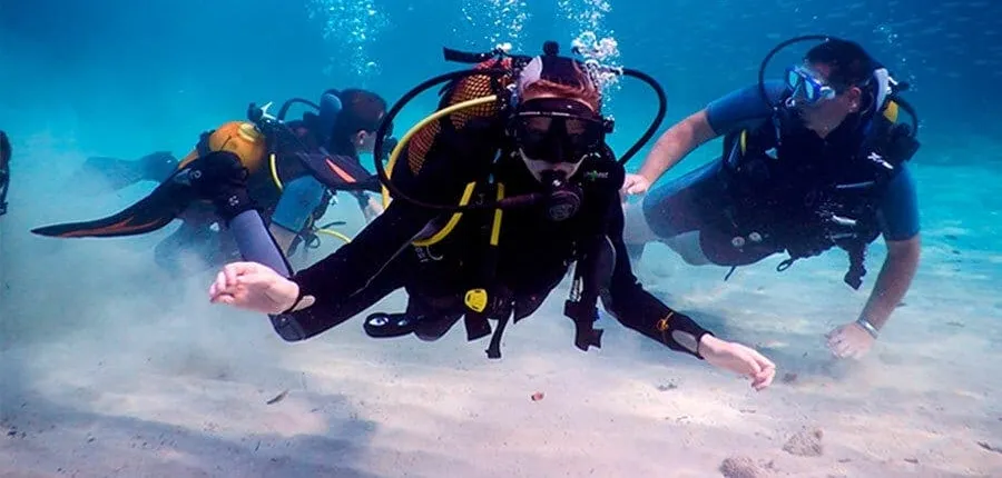 Discover scuba diving by boat with Skualo Portocolom