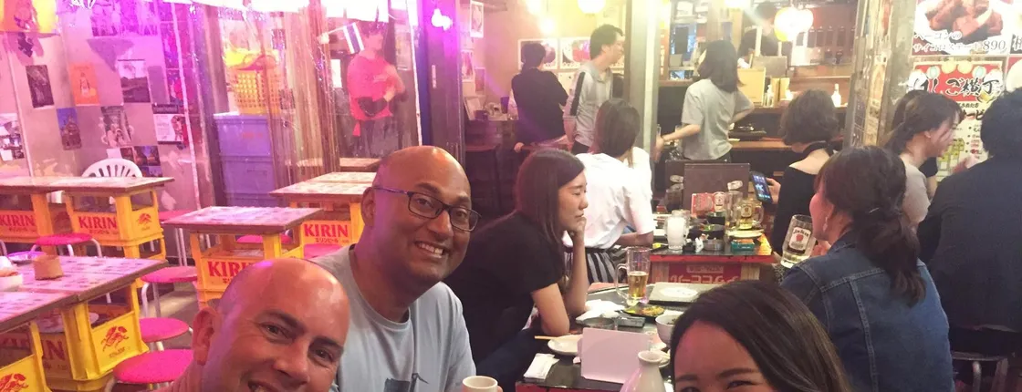 Bar-hopping night tour of Shibuya