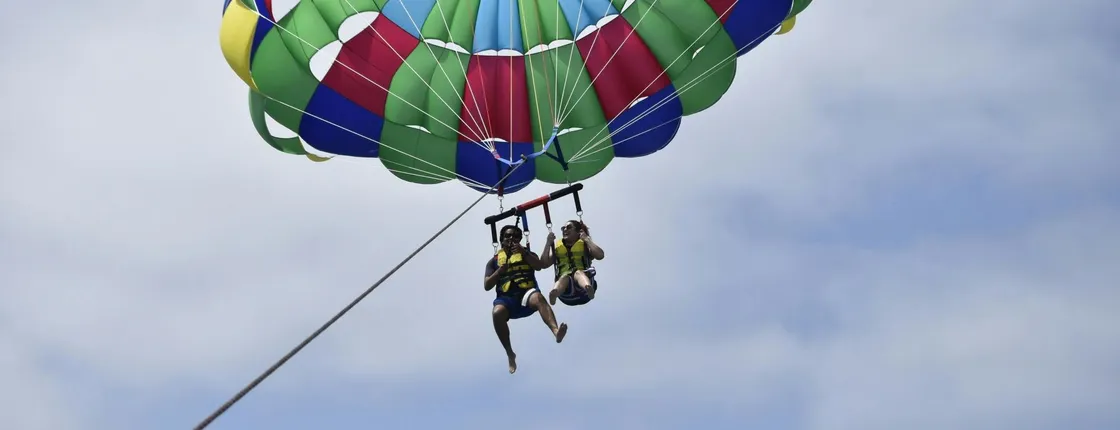 Parasailing in Lanzarote with transfers