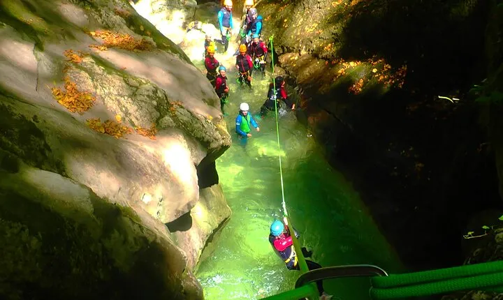 Canyoning Grenoble: the Furon canyon