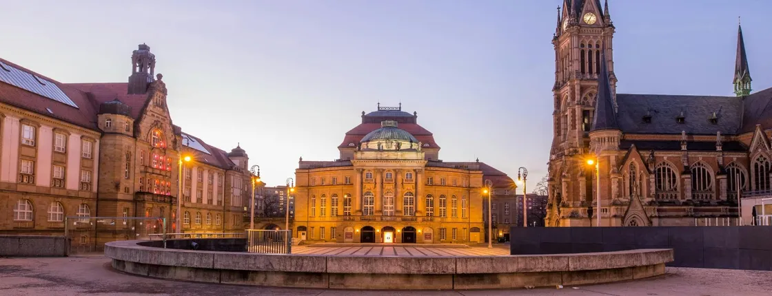 Chemnitz self-guided audio city tour