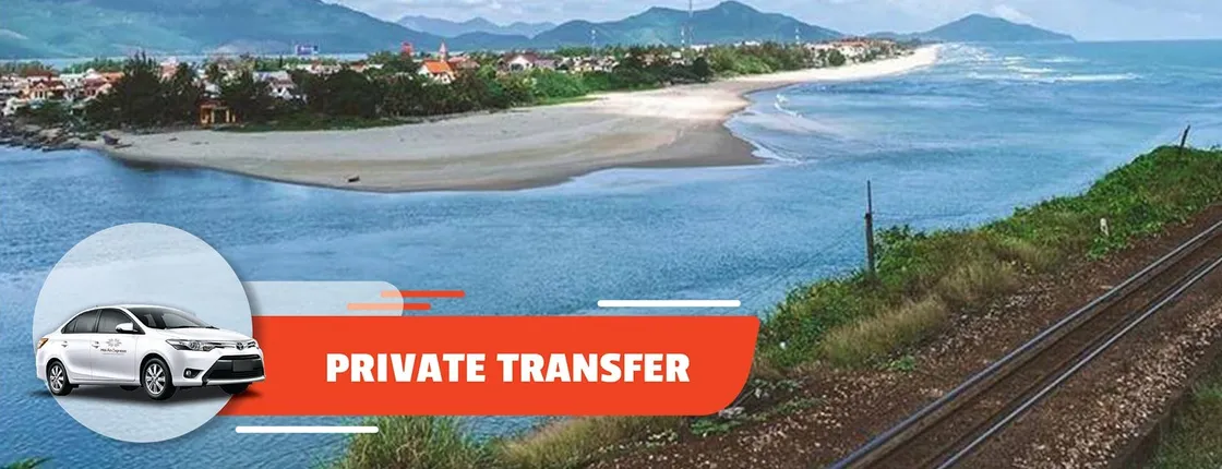 Private transfer between Da Nang's city centre and Hai Van or Lang Co