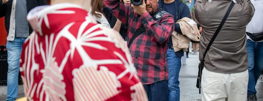 Half-day Tokyo Kimono photoshoot tour in Asakusa