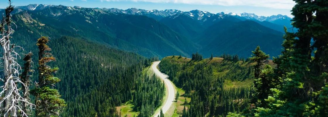 Olympic National Park self-guided driving audio tour