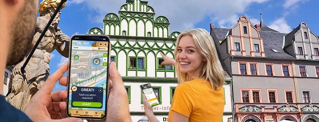 Self-guided digital scavenger hunt in Weimar