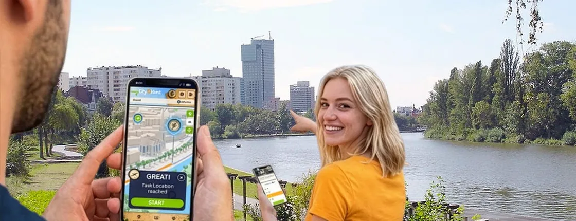 Self-guided digital scavenger hunt in Offenbach am Main