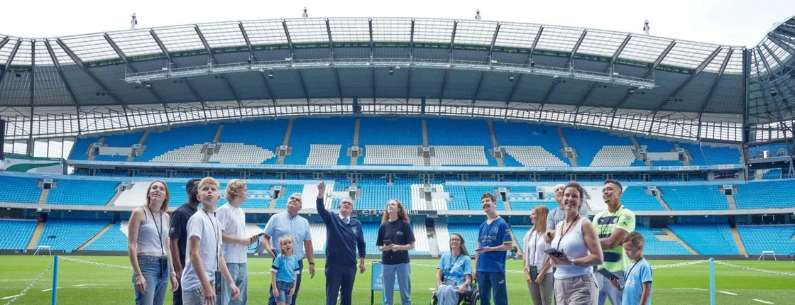 Manchester City FC Etihad Stadium and Football Museum rail tour