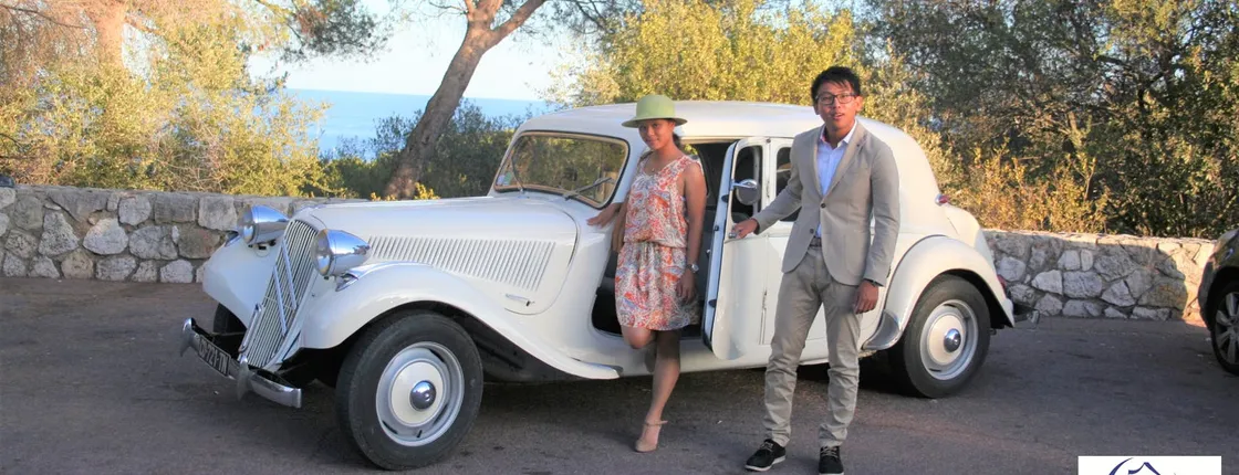 French Riviera private tour in a vintage car from Cannes