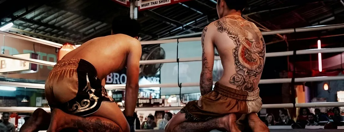 Live Muay Thai boxing in Chiang Mai