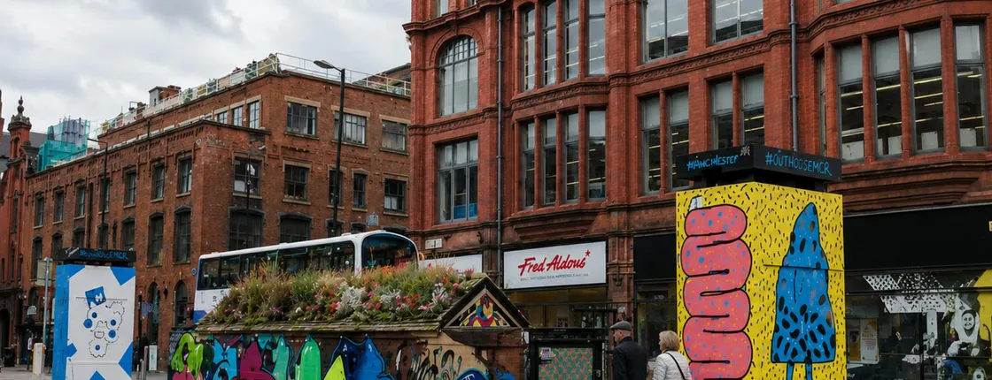 Manchester's Northern Quarter private custom tour with a local guide