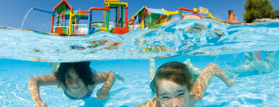 Western Water Park entrance with transfers