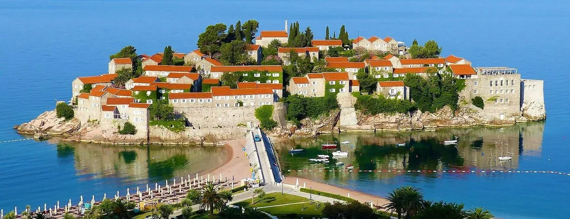 Budva and Sveti Stefan in Montenegro day trip from Tirana or Shkodra