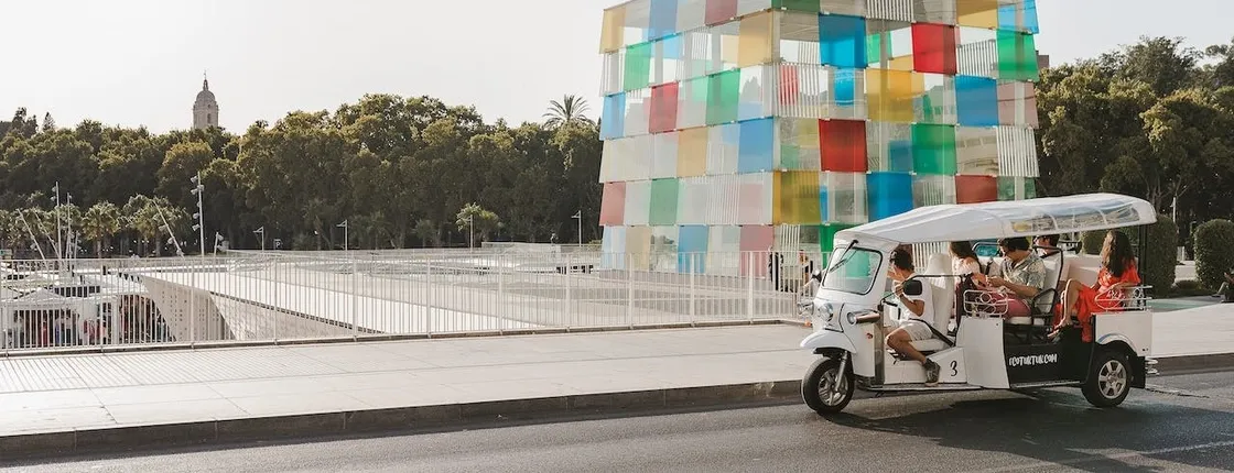 Málaga electric tuk tuk tour
