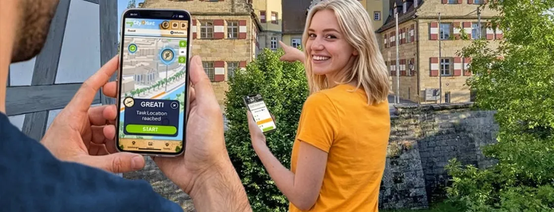 Self-guided digital scavenger hunt in Hersbruck