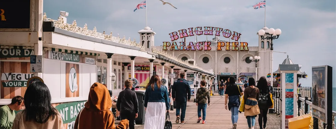 Explore Brighton self-guided walking tour using an app