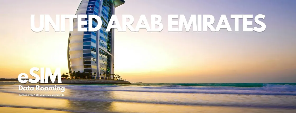 UAE data eSIM from 0.5GB daily to 50GB for 30 days