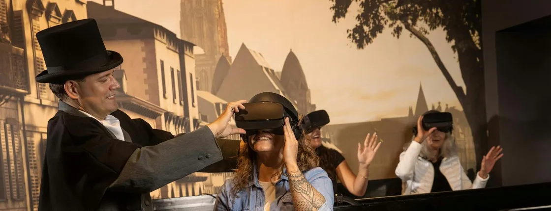Ticket for a 19th-Century Frankfurt VR Journey in German