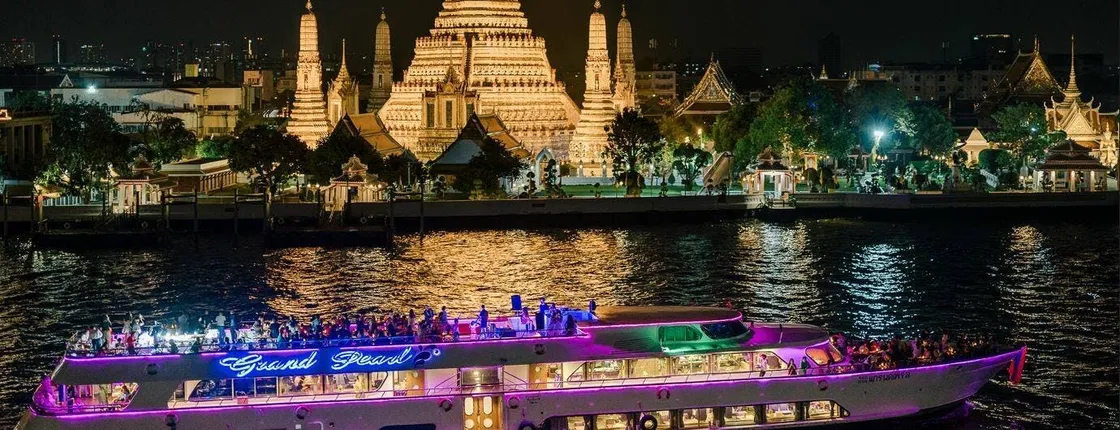 Evening Dinner Cruise on the Grand Pearl with Transport