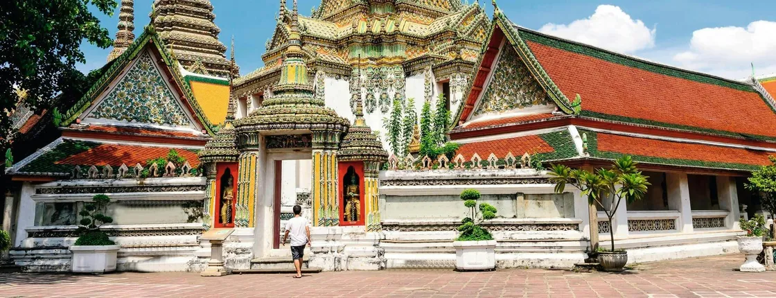 Damnernsaduak Floating Market, Grand Palace and Wat Po