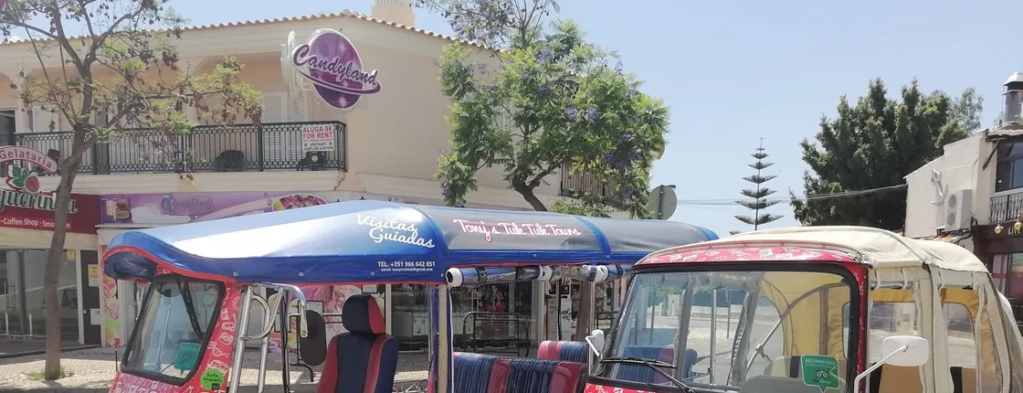 2-Hour Guided Tour by Tuk Tuk to Experience Albufeira Like a Local