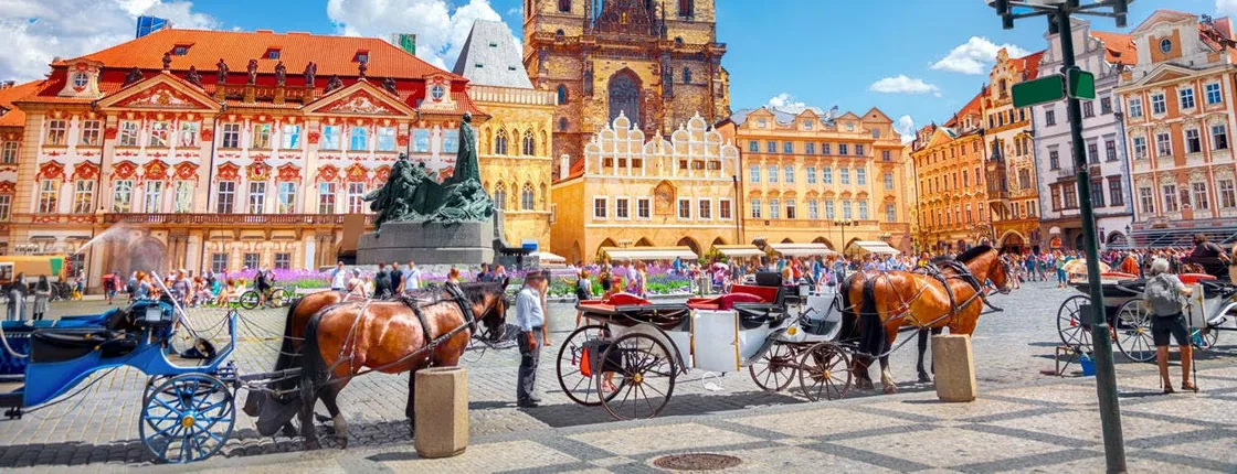 Half-day walking tour of Prague